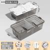 Caja de Almacenamiento Debajo de la Cama con Ruedas para Dormitorio, Caja de Almacenamiento de Plástico para Dormitorio Escolar, Caja Debajo de la Cama para Colchas