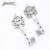 Accesorios de aleación YuenZ 69 * 26 mm llave hueca manualidades colgante accesorios para joyería DIY O271