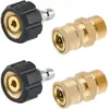 Conector Rápido para Lavadora de Alta Pressão M22 14mm para 1/4 de Polegada 3/8 de Polegada Adaptador de Mangueira de Pistola de Pulverização Bomba