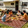 Tubo PP de Venda Quente Transfronteiriça Ecológico Dobrável Anti-Envelhecimento Tapete para RV Outdoor Anti-Mancha Anti-Mofo Tapete para Piquenique no Jardim