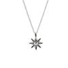 Venta al por mayor de joyas transfronterizas, collar con colgante de girasol y piedra lunar bohemia para mujer, joyería étnica retro europea y americana.