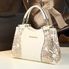 Bolsa de Casamento da Moda, Bolsa de Mão Grande em Couro Genuíno para Mulheres, Novo Modelo 2026, Bolsa de Mão de Luxo para Mães de Meia-Idade, Bolsa de Ombro para Sogra, Elegante