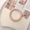Anillo de Madera 15-100mm Paquete de Materiales Hechos a Mano DIY Anillo Anillo de Madera Creativo Accesorios de Joyería para Pulsera de Niños