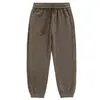 Pantalones forrados de polar, engrosados para otoño e invierno, pantalones deportivos holgados de doble cara para hombre, pantalones casuales, pantalones largos versátiles
