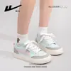 Zapatos de Mujer Warrior Color-Block Nueva Moda Zapatillas Versátiles Estilo Pareja Tendencia Nicho Zapatos Casuales Zapatos de Suela Gruesa Primavera