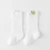 Calcetines para Bebé, Calcetines de Verano Finos de Media Pantorrilla, Calcetines de Algodón para Bebé, Calcetines de Malla Anti-Mosquitos, Calcetines Largos de Verano para Bebé Que No Aprietan las Piernas