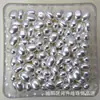 Meia-Perfuradas Ovais de Pérolas Artificiais, Pérolas Artificiais Tipo Arroz, Pérolas em Formato de Arroz, Pérolas Artificiais de Concha, Contas Soltas Brancas, Materiais de Acessórios Semi-Acabados para DIY