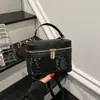 2026 Bolso Cubo Cilíndrico Coreano de Alta Apariencia Nuevo con Diseño de Bloques de Color, Bolso Cruzado para Mujer, Bolso de Hombro Versátil