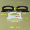 Caja de Embalaje de Plástico Gancho Mariposa Avión Agujero Hebilla Colgante Gancho Colgante de Plástico Caja Blíster Hebilla Colgante Caja de Color Agujero Colgante Gancho de Cabeza Colgante