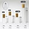Amostras de perfume são engarrafadas 5ml10ml15ml frasco de perfume spray com esfera de vidro frasco de vidro cilíndrico frasco com esfera de rolo de vidro