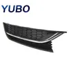 Cubierta de Rejilla para Luz Antiniebla de Parachoques Delantero 561853665E Adecuado para Volkswagen Passat 2012-2015
