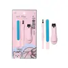 LMLTOP Conjunto de Manicure Desenho Animado Conjunto de 3 Peças Cortador de Unhas Garfo de Cutícula Lixa de Unha Ferramentas de Manicure TX15