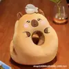 Almofada de Dormir Capivara, Essencial para Cochilo no Escritório, Almofada de Abraçar para Alunos do Ensino Fundamental, Essencial para Escritório Infantil