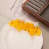 Pendientes Súper de Hada con Borlas Florales, Pendientes Frescos y Elegantes Estilo Bosque, Pendientes de Nicho de Gama Alta al por Mayor para Mujeres