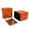 Caja de Hierro Rectangular Personalizada para Empaque de Té Phoenix Dancong, con Hebilla Interior, Juego de Latas de Hierro sin Costuras, Juego de Cajas de Regalo