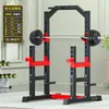 Rack para Press de Banca con Barra Hombres Rack para Sentadillas Casero Marco Multifuncional Rack de Potencia Equipo de Fitness Rack para Dominadas