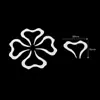 Molde de Corte de Papel sin Cortes ni Rebanadas DIY Flor Envoltura Hecho a Mano Antiguo Hanfu Adorno para la Cabeza Accesorios para el Cabello Pasador Material