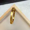 Nova Pulseira Dourada, Pulseira Vintage Amarela do Deus da Riqueza, Pulseira Aberta Ajustável Simples para Homens e Mulheres, Atacado