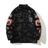 Outono 2024 Novo Estilo Chinês Jaqueta Estilo Chinês Jaqueta Bordada com Dragão Botão Top Estilo Chinês Retrô Vestido Tang para Homens