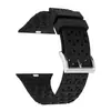 Adecuado para Apple Watch Ultra 9876543210 Series, Correa de Silicona para Reloj Estilo Hebilla de Hierro con Textura Hueca