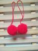 Bolas de Piel de Cachemira Hechas, Bolas de Felpa de Alta Elasticidad de Colores Mezclados, Ropa, Zapatos, Sombreros, Accesorios, Bolas de Piel, Seda de Poliéster Colorida