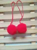 Com bola de lã de corda 5cm polipropileno alta elasticidade caxemira bola de mirto diy cor brilhante pompom grande acessórios de vestuário acessórios