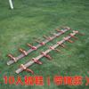Competencia de Team Building Zapatos de Tabla de Madera, Accesorios de Juego Divertido para Tres y Cuatro Personas, Zapatos de Tabla Qixin, Tabla Bigfoot Tongzhou Jiji
