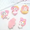 Tarjeta Pequeña Luminosa Meimeiti Set Accesorios de Resina DIY Funda para Teléfono Móvil Parche para Agujero de Zapato Pasador Pequeño Material para Accesorios del Cabello