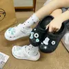 Nuevo Anillo de Natación Lindo de Dibujos Animados Accesorios de Perro West Highland Cachorro Creativo Desmontable 3D DIY Dijes para Zapatos