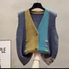 Chaleco Cárdigan de Punto Chaleco Exterior Versátil Ropa de Abrigo Otoño Invierno Oculta la Figura Chal Capa Suéter Moda Nuevo Holgado 2026