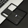 Adecuado para Samsung Z Fold7 Funda para Teléfono Móvil Z Fold 8/4/5 Funda Protectora de Cuero con Ranura para Tarjeta Funda para Teléfono Móvil Zfold3 6