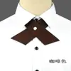 Uniforme JK Uniforme Escolar Nudo Cruzado Estilo Coreano Camisa Corbata de Lazo Cuello Lazo de Flor Accesorios Cosa Pequeña