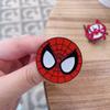 Insígnias Periféricas de Filmes e Séries da Marvel Desenho Animado Homem-Aranha Anime Insígnias de Metal Acessórios Fofos para Mochilas de Estudantes Masculinos e Femininos
