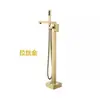 Fabricante Directo de Juego de Ducha de Cobre Puro Transfronterizo Suministro Directo Lavabo de Pedestal Ducha Grifo de Tina Vertical Frío y Caliente