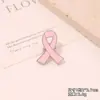 Broche Laço Rosa Internacional SIDA Prevenção e Tratamento do Câncer de Mama Insígnia Coração Caridade Publicidade Prevenção Saúde Logo Acessórios