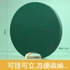 Tabla de cortar, uso doméstico, resistente al moho, apta para alimentos, tabla de cortar redonda, tabla de cortar giratoria de doble cara verde para cocina, directo de fábrica