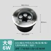 Luces subterráneas ultradelgadas LED para exteriores, impermeables, empotradas en el suelo, luces enterradas, luces de jardín, luces para césped, luces de pared exteriores, focos