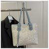Bolso Grande de Diseño Nicho Transfronterizo para Mujer Nuevo Estilo Coreano Dibujos Animados Lindo Bolso de Mano para Viaje al Trabajo Bolso de Hombro Cruzado a la Moda
