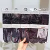 Nuevo Estilo Otoño e Invierno para Mujer: Calcetines holgados estilo Old Money, Calcetines altos, Calcetines holgados de encaje de color liso, Calcetines con separación de dedos para mujer