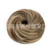Bolas de cabelo de comércio exterior transfronteiriças europeias e americanas, artefato de simulação de cabelo, flor natural fofa, acessórios de cabelo de milho, peruca, anel de cabelo