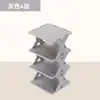 Prateleira de Sapatos Simples Multifuncional para Porta Economizadora de Espaço para Dormitório Costura em Camadas Prateleira de Armazenamento Personalizada Prateleira de Armazenamento de Plástico
