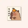 [Personalizado] Pintura Decorativa para Sala de Estar Capivara Estabilizadora de Humor, Decoração Fofa e Adorável de Desenho Animado para o Quarto na Cômoda