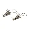 Clip de Cortina de Metal Acero Inoxidable Riel Especial para Cortina Clip de Cocodrilo Multifuncional para el Hogar Tela de Fondo con Clip de Bucle