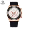 Ochstin Série Legend Relógio Masculino Luminoso à Prova d'Água Relógio Masculino de Quartzo Pulseira de Silicone Relógio de Pulso Fashion Atacado