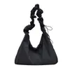 Bolso Tote Simple de Color Sólido de Aspecto Elegante, Moda Coreana, Nuevo, para Mujer, Ligero y Versátil para el Trayecto Diario, Bolso Cruzado de Gran Capacidad