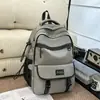 Mochila Escolar Estilo Hong Kong para Mulheres, Versão Coreana, Estilo Japonês, Mochila para Alunos do Ensino Médio e Universitário, Versátil, Grande Capacidade, Mochila de Ombro Dupla da Moda para Alunos do Ensino Fundamental II