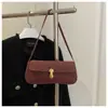 2025 Nuevo Estampado de Leopardo Versátil para Viajes Diarios Bolso de Axila Alta Calidad Moderno Personalidad Simple Moda Popular Bolso de Hombro Único para Mujer