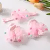 Meias de Chão para Bebês, Meias Antiderrapantes para Crianças Pequenas, Meias Vermelhas com Faixas de Cabelo, Isolamento Interno Contra o Frio, Adequadas para Primavera, Verão e Outono, para Bebês de 0-3-6-12 Meses
