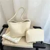 Bolso tote de estilo retro, moderno y casual, nueva colección 2026, versátil bolso de hombro y bolso tipo cubo para llevar debajo del brazo