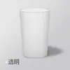 Vaso para enjuague bucal para uso doméstico, vaso transparente simple para cepillo de dientes, vaso esmerilado para pareja, vaso de plástico creativo para cepillo de dientes, vaso para beber y lavarse